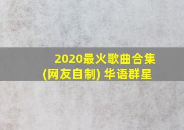 2020最火歌曲合集(网友自制) 华语群星